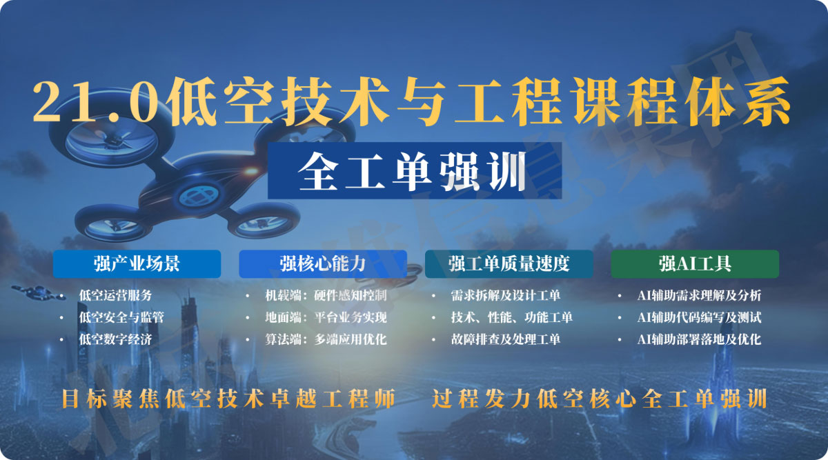 八維教育低空技術(shù)與工程專業(yè)21.0課程全工單強(qiáng)訓(xùn)
