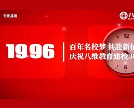 專業(yè)基礎(chǔ)學(xué)院祝八維教育集團(tuán)三十周年生日快樂